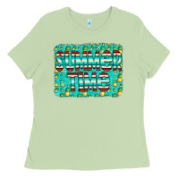 Matcha summer time glitter pineable Ladies Tee - CowCowDesign
