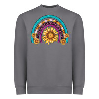 Storm rainbow sunflower Heavyweight Sweatshirt - AdoDesignShop