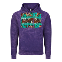 Cloud Purple cowhide gemstone leather background Vintage Hoodie - FaDigitalArtStudio
