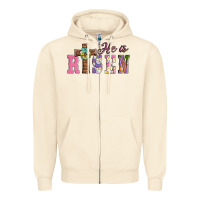 Sandshell easter he ıs risen Zipper Hoodie - AdoDesignShop