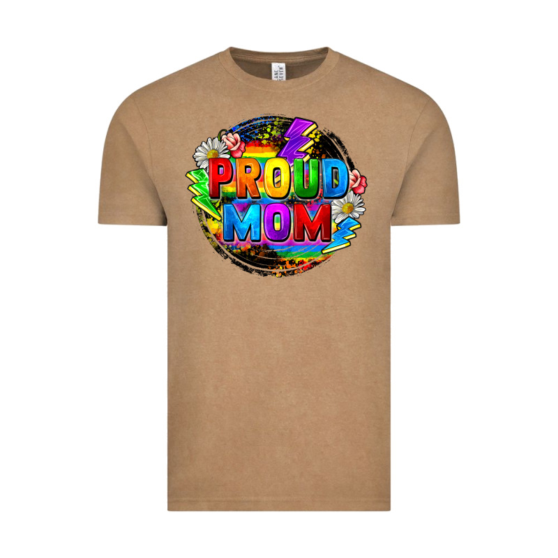 Proud Mom Lgbt Vintage Tee by FaDigitalArtStudio | Teevron
