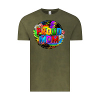 Vintage Olive proud mom lgbt Vintage Tee - FaDigitalArtStudio