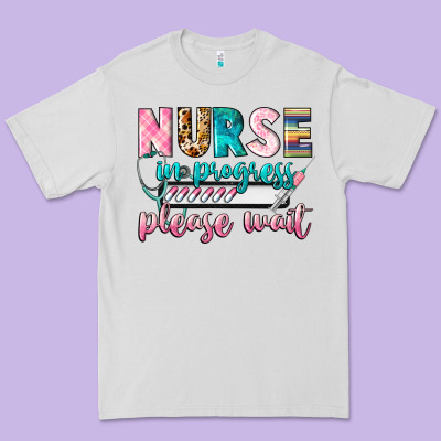 Nurse In Progress Premium Tee Designed By Cowgirlartshop