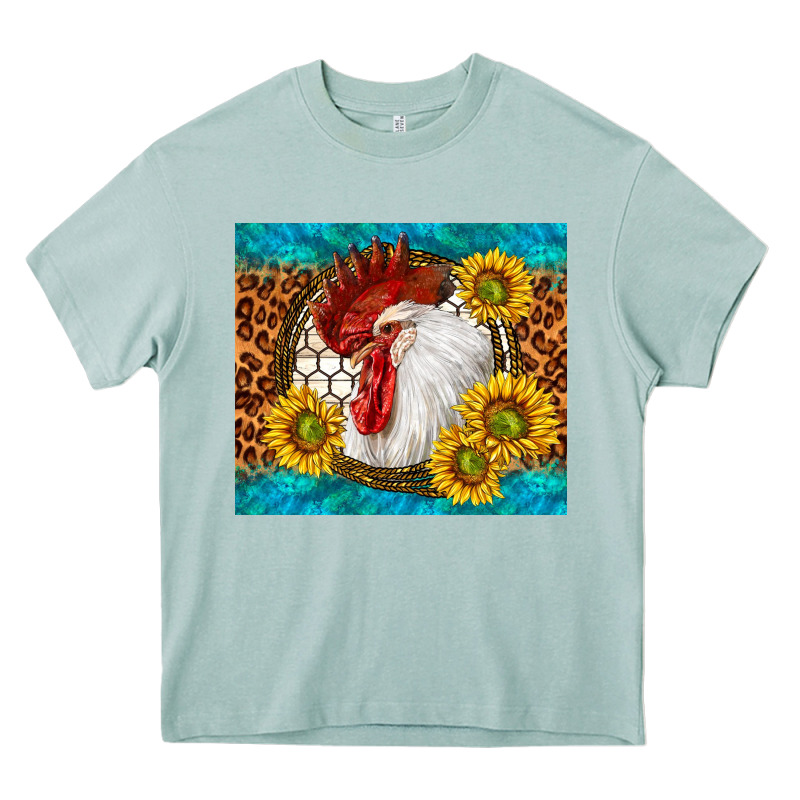 Western Rooster Heavy Core Tee by TumblerDesignByShophia | Teevron