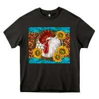 Asphalt western rooster Heavy Core Tee - TumblerDesignByShophia