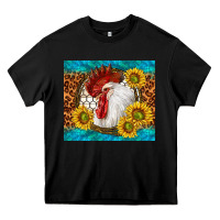 Black western rooster Heavy Core Tee - TumblerDesignByShophia