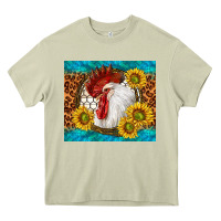 Mossy western rooster Heavy Core Tee - TumblerDesignByShophia