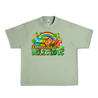 Oil Green magically delicious St. Patricks Day Urban Heavy Tee - FaDigitalArtStudio