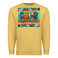 Antique Gold camp more worry less Premium Sweatshirt - JahusDesignShop