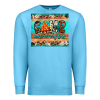 Ocean Blue camp more worry less Premium Sweatshirt - JahusDesignShop