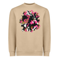 Mushroom valentine's day cow patches Heavyweight Sweatshirt - AdoDesignShop