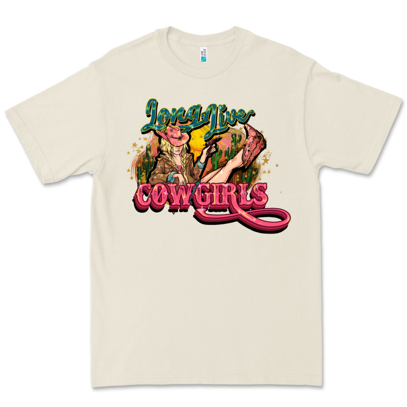 Long Life Cowgirls Premium Tee by HowdyJamesFarm | Teevron