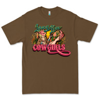 Cacao Long life Cowgirls Premium Tee - HowdyJamesFarm