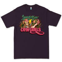 Plum Long life Cowgirls Premium Tee - HowdyJamesFarm