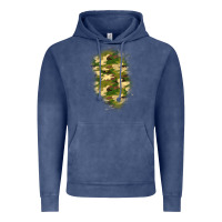 Vintage Denim camouflage patch 1 Vintage Hoodie - BundleAndBundleShop