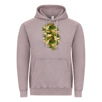 Vintage Zinc camouflage patch 1 Vintage Hoodie - BundleAndBundleShop
