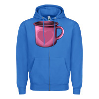 True Royal Valentine's Day heart mug Zipper Hoodie - AdoDesignShop