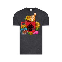 Vintage Black Western Football Coffee cup Vintage Tee - FaDigitalArtStudio