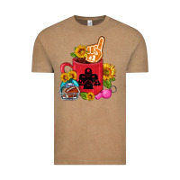 Western Football Coffee Cup Vintage Tee | Teevron