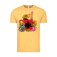 Vintage Mustard Western Football Coffee cup Vintage Tee - FaDigitalArtStudio