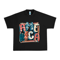 Black America with lightning bolt 4th of july Urban Heavy Tee - FaDigitalArtStudio