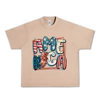 Burro America with lightning bolt 4th of july Urban Heavy Tee - FaDigitalArtStudio