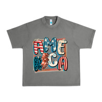 Tornado America with lightning bolt 4th of july Urban Heavy Tee - FaDigitalArtStudio