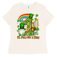 Bone St. Patrick's My 1st St. Patrick's Day Ladies Tee - OliviaCreatesArt