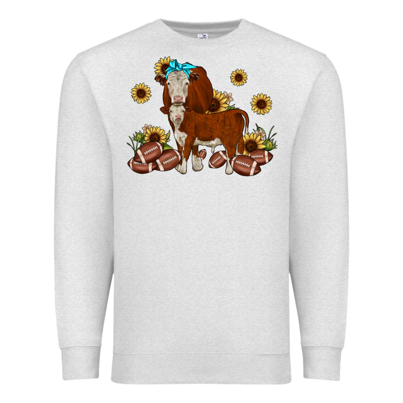 Football Hereford Sunflower Premium Sweatshirt by JahusDesignShop | Teevron