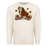 Sandshell football hereford sunflower Premium Sweatshirt - JahusDesignShop