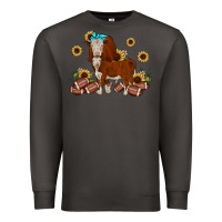 Smoke football hereford sunflower Premium Sweatshirt - JahusDesignShop