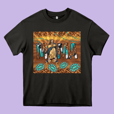 Our Lady Of Guadalupe Heavy Core Tee Designed By Tumblerdesignbyshophia