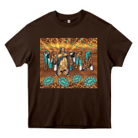 Chocolate Brown our lady of guadalupe Heavy Core Tee - TumblerDesignByShophia