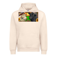 Sandshell Charolais Bull And Black Angus Bull With Farm Urban Hoodie - RanaPortraitStore
