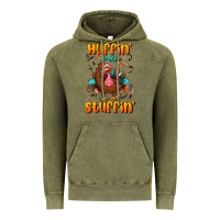 Vintage Olive huffin' for the stuffin' Vintage Hoodie - BundleAndBundleShop