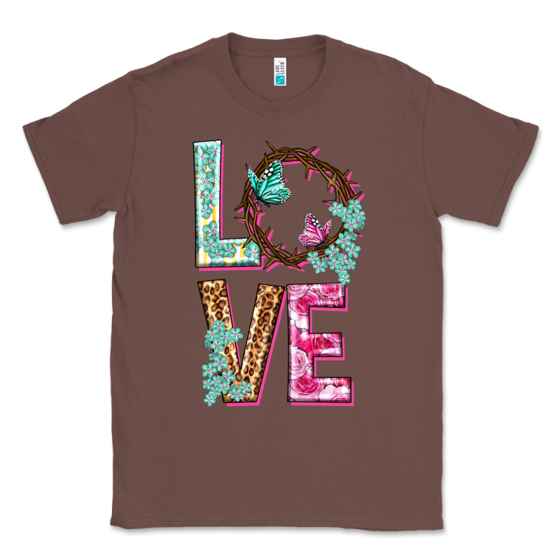Love Crown Of The Thorns Easter Day Classic Tee by HowdyJamesFarm | Teevron