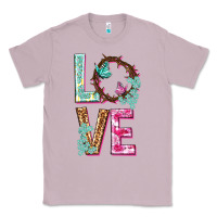 Lilac Love crown of the thorns Easter Day Classic Tee - HowdyJamesFarm