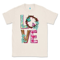 Natural Love crown of the thorns Easter Day Classic Tee - HowdyJamesFarm