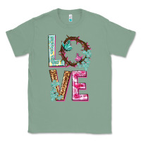 Sage Love crown of the thorns Easter Day Classic Tee - HowdyJamesFarm
