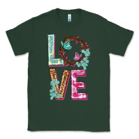 Sports Green Love crown of the thorns Easter Day Classic Tee - HowdyJamesFarm