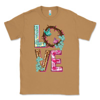 Toasted Coconut Love crown of the thorns Easter Day Classic Tee - HowdyJamesFarm