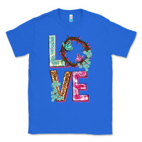 True Royal Love crown of the thorns Easter Day Classic Tee - HowdyJamesFarm