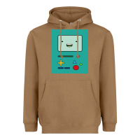Adventure Time Game Bmo Cover Funny Heavyweight Hoodie | Teevron