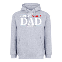 Heather Grey great maga dad Heavyweight Hoodie - baoMotion
