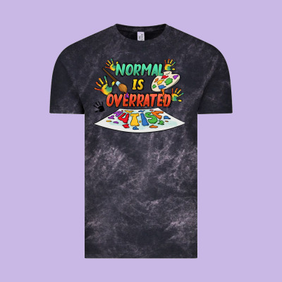 Normal Is Overrated Vintage Tee Designed By Fadigitalartstudio