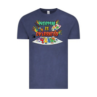 Vintage Denim Normal is overrated Vintage Tee - FaDigitalArtStudio