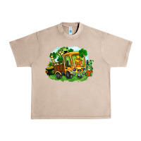 French Oak truck saint patricks day Urban Heavy Tee - FaDigitalArtStudio