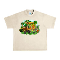 Sandshell truck saint patricks day Urban Heavy Tee - FaDigitalArtStudio