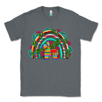 Charcoal Heather mexican pinata rainbow Classic Tee - Artiststas