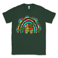 Sports Green mexican pinata rainbow Classic Tee - Artiststas